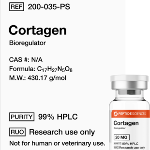 Buy Cortagen Peptide 5mg / 10mg For Sale Online